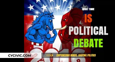 When Does the Political Debate Start? Key Timing Details Revealed