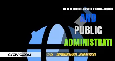 Navigating Career Crossroads: Political Science vs. Public Administration