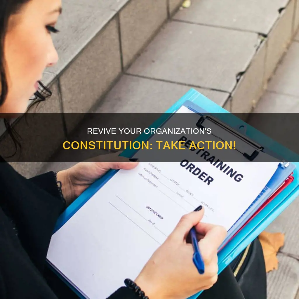 what to do if an organization