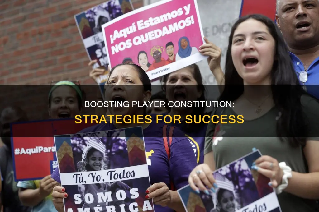 what to do if player constitution is too low