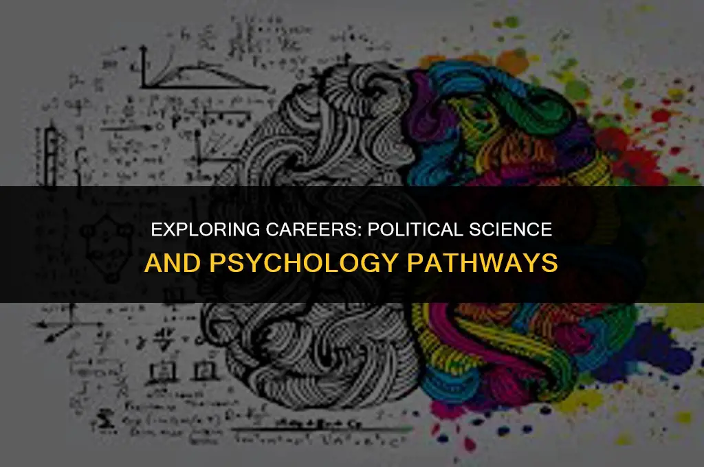 what to do with political science and psychology