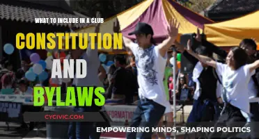 Club Constitution and Bylaws: Key Components