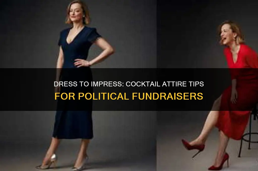 what to wear to a political fundraiser cocktail party