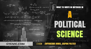 Crafting Effective Methods Sections in Political Science Research