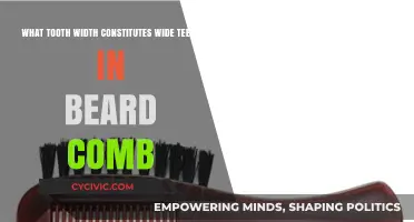 Wide-Tooth Comb: What Width for Beard Combs?
