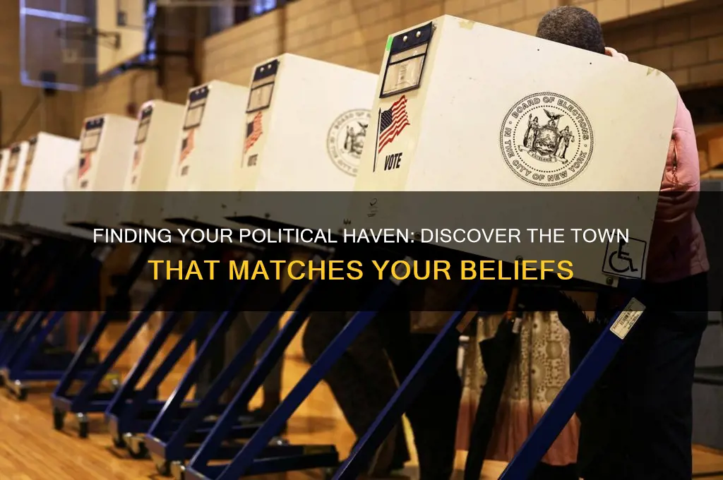 what town fits my politics