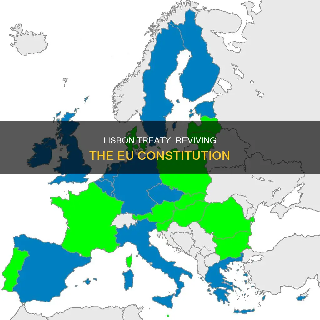 what treaty replaced a failed attempt at the eu constitution