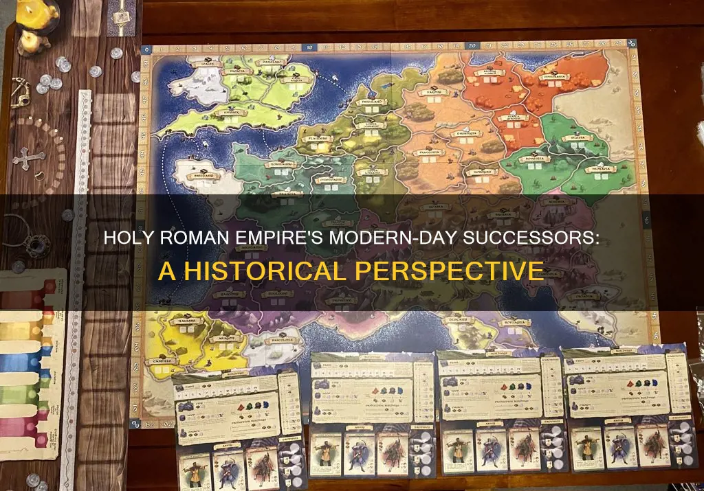 what two modern day countries constituted the holy roman empire