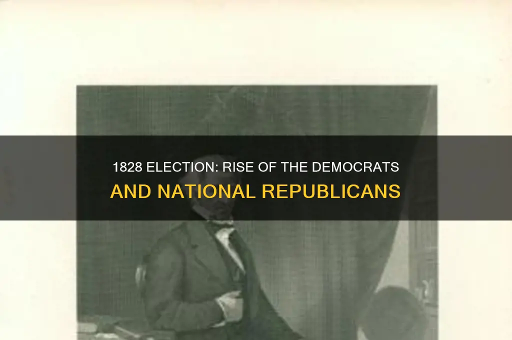 what two political parties emerged in the election of 1828