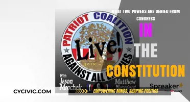 Congressional Constraints: Powers Denied by the Constitution