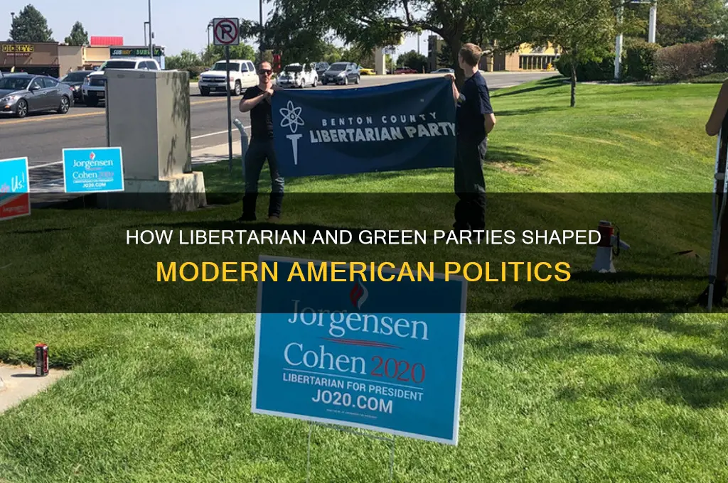 what two third parties influenced american politics