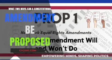 Amending the Constitution: Two Ways to Propose Changes