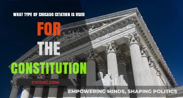 Chicago Style Guide: Citing the Constitution