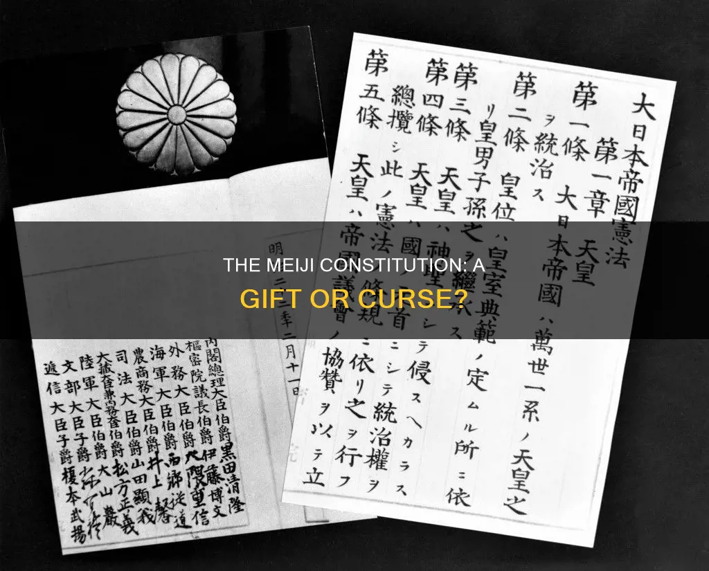 what type of constitution was the meiji constitution