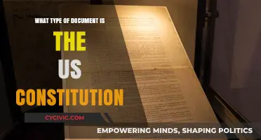 The US Constitution: A Supreme Legal Document