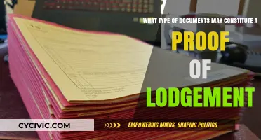 Documents Proving Lodgement: What You Need to Know