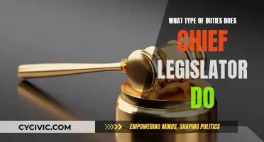 Legislative Leadership: Understanding the Chief's Key Duties