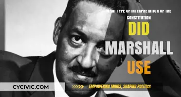 Marshall's Constitution Interpretation: A Judicial Review