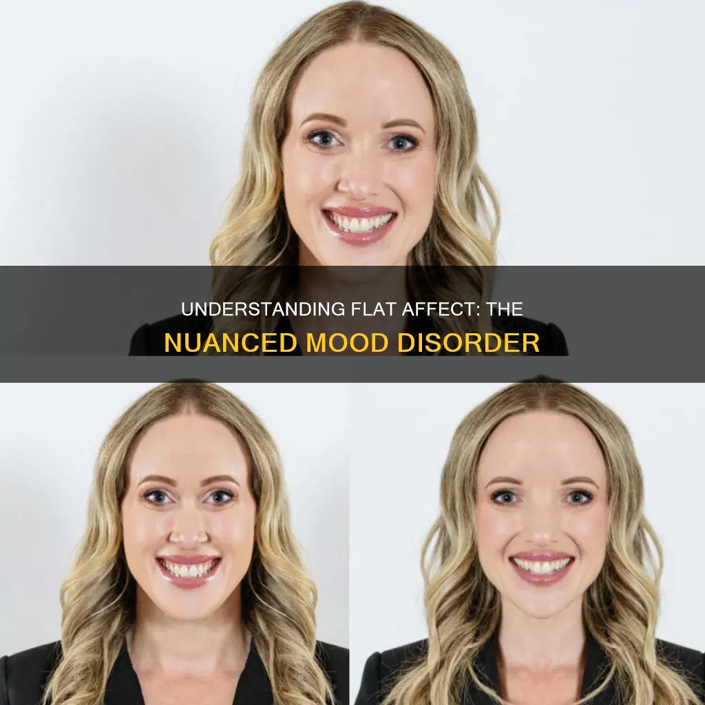 what type of mood constitutes a flat affect
