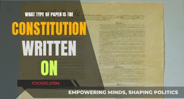 The Constitution's Paper: A Historical Material Choice