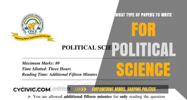 Exploring Political Science: A Guide to Writing Various Types of Papers