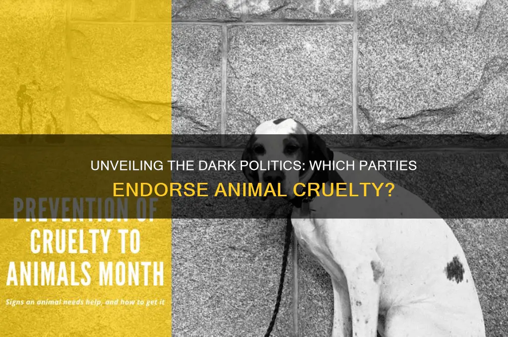 what type of political party would support animal abusr