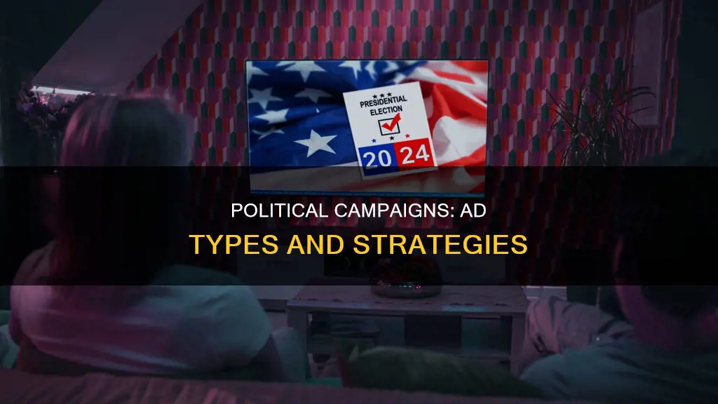 what types of ads to political campaigns buy