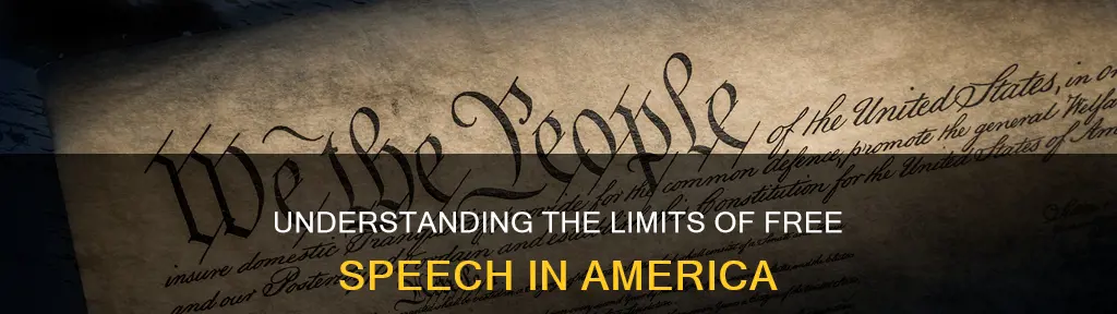 what types of speech are prohibited by the constitution