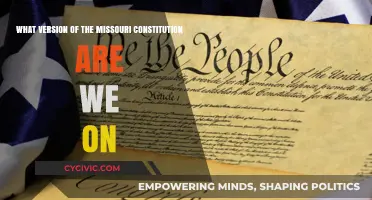 Missouri Constitution: Versions and Their Evolution