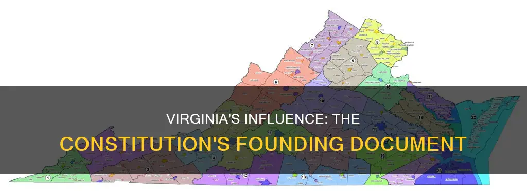 what virginia document was used to help write the constitution
