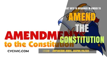Amending the Constitution: What Vote Is Required?