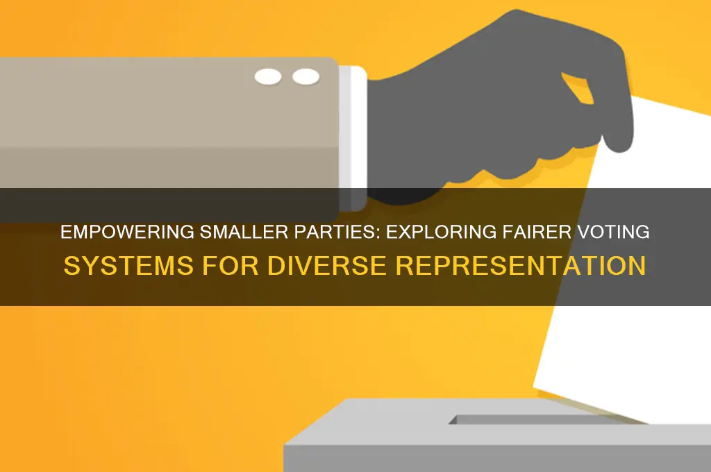what voting system would help smaller political parties