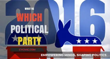 What vs. Which: Decoding Political Party Differences and Alignments