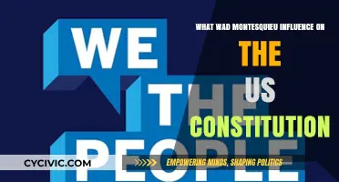 Montesquieu's Influence on the US Constitution