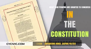 Congress' War Powers: Constitutional Authority Explained
