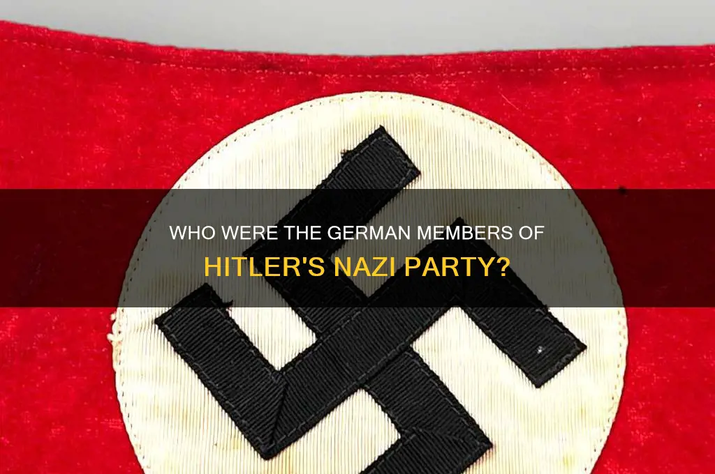 what was a german member of hitler political party