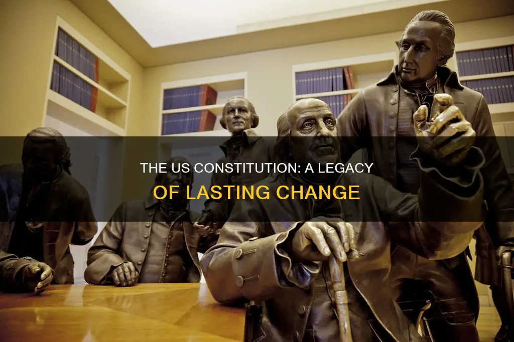 what was a lasting impact of the us constitution