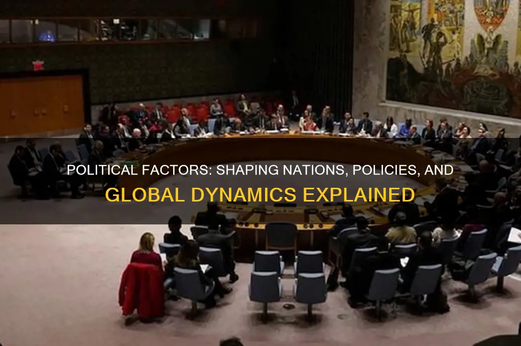 what was a political factor