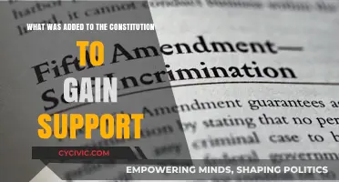 The Constitution's Amendments: Gaining Support and Unity