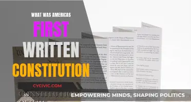 America's First Constitution: A Historical Written Promise