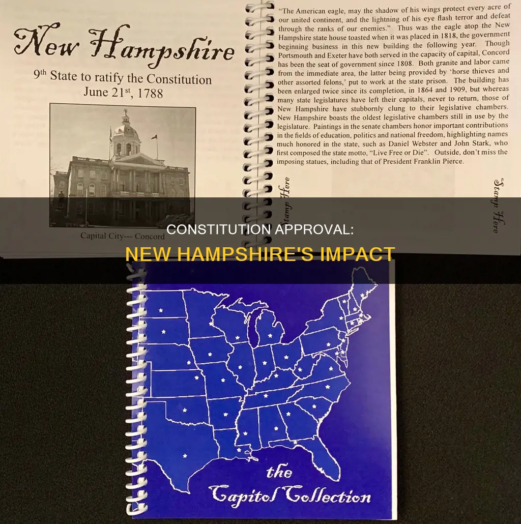 what was an effect of new hampshire approving the constitution