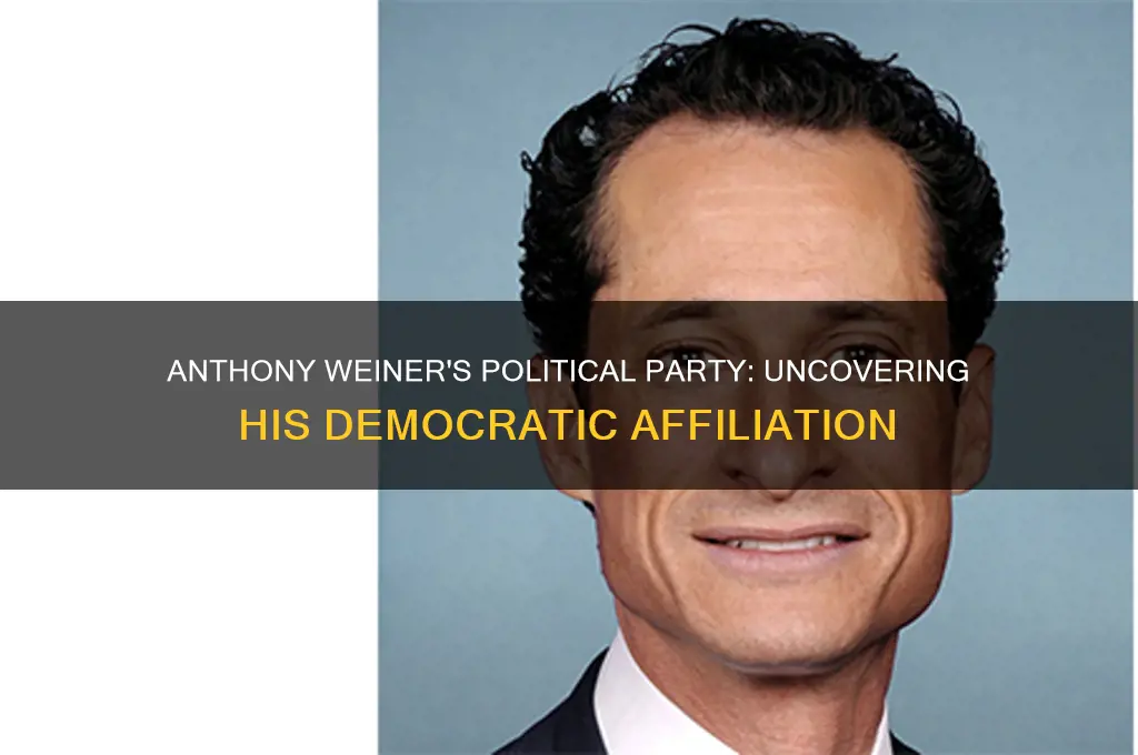what was anthony weiner