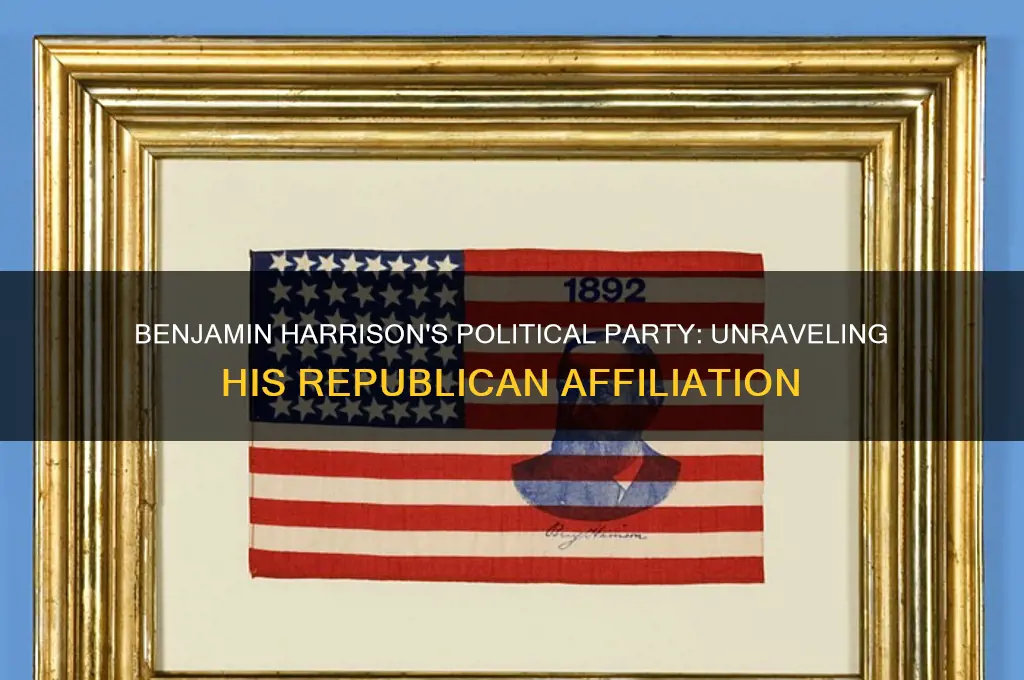 what was benjamin harrison