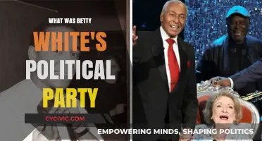 Betty White's Political Party: Uncovering Her Surprising Affiliation