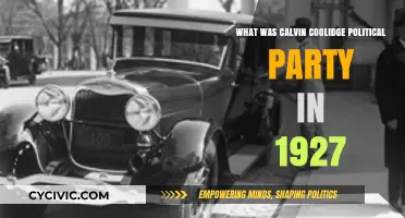 Calvin Coolidge's Political Party Affiliation in 1927: Unveiling the Truth