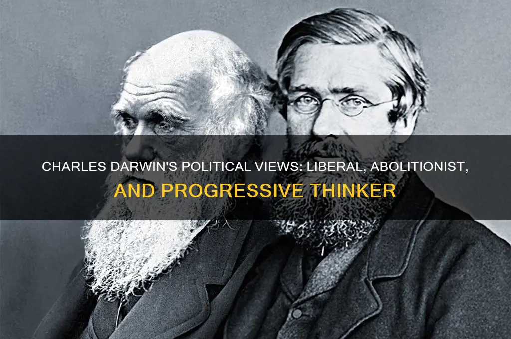 what was charles darwin politically