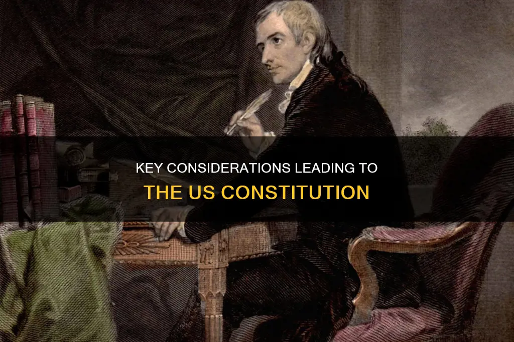 what was considered in the adoption of the constitution