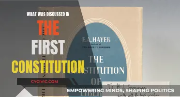 The First Constitution: A Historical Overview