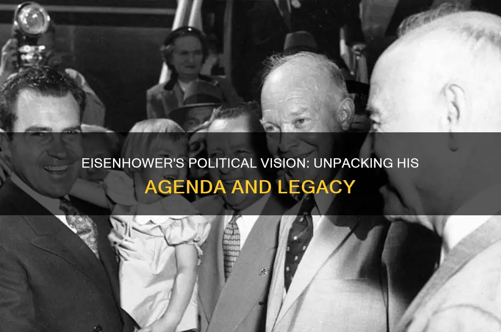 what was eisenhower political agenda
