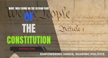 The Constitution's Second Part: What It Contains